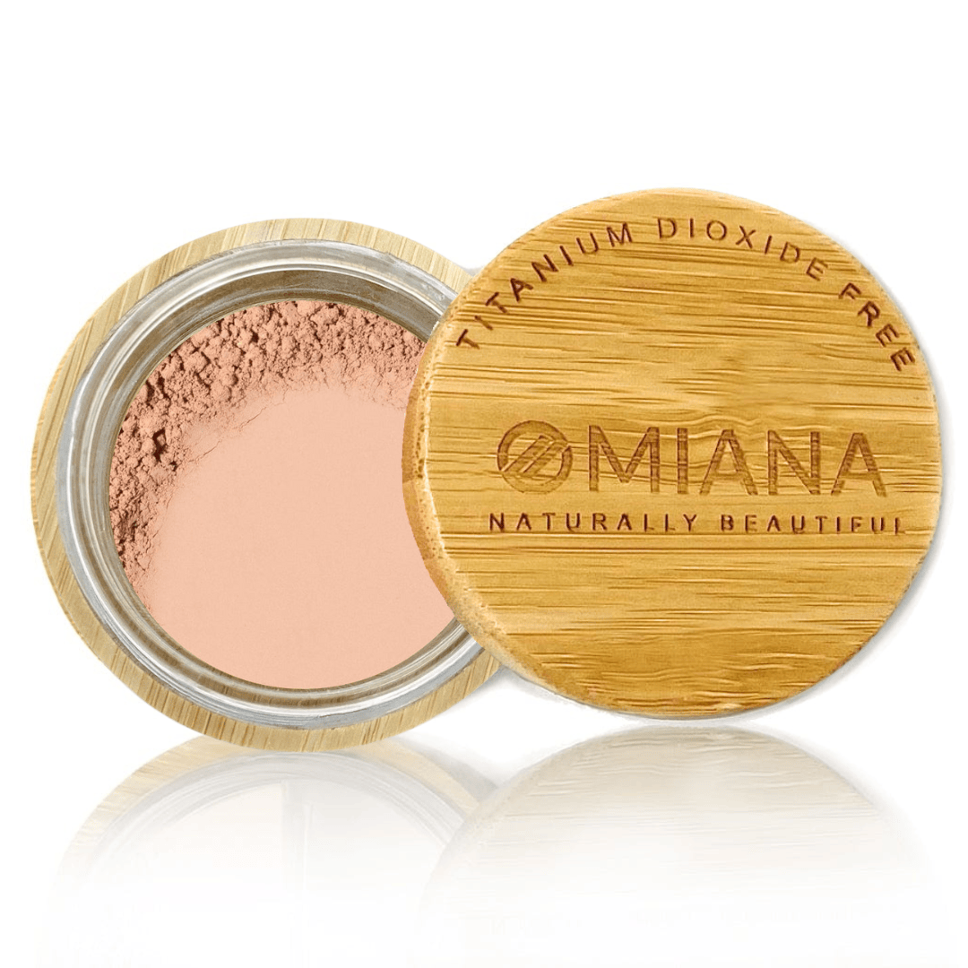 Omiana Beauty Foundation Courageous / Original Size (6g | 0.21 oz) Loose Powder Mineral Foundation - Without Mica, Titanium Dioxide, & More!