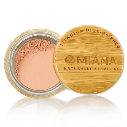 Omiana Beauty Foundation Fun / Original Size (6g | 0.21 oz) Loose Powder Mineral Foundation - Without Mica, Titanium Dioxide, & More!