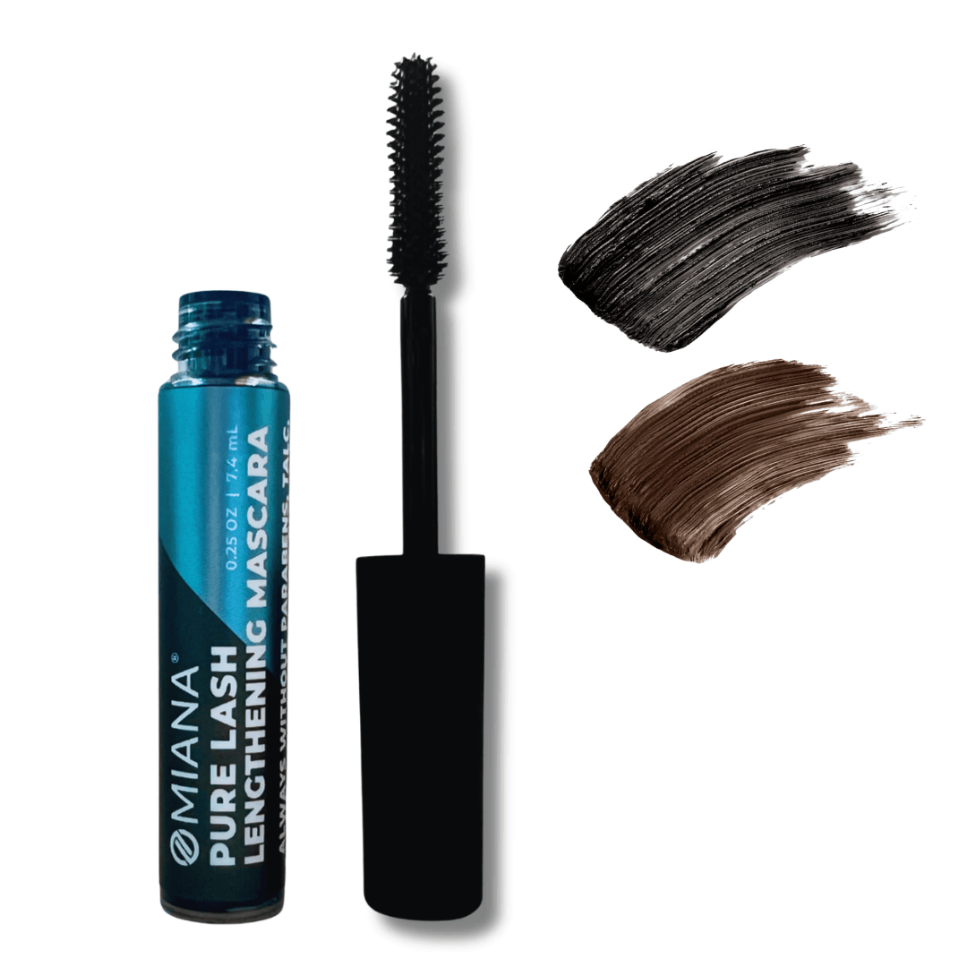 Omiana Natural Cosmetics Mascara PureLash Lengthening Mascara - Titanium Dioxide-Free, Mica-Free, & More!